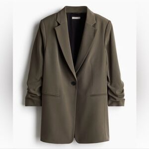 H&M Olive Blazer